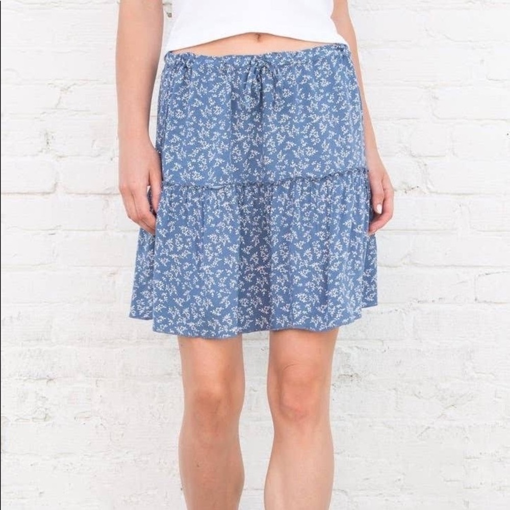 Brandy Melville Floral Skirt